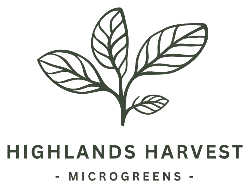 Highlands Harvest Microgreens logo